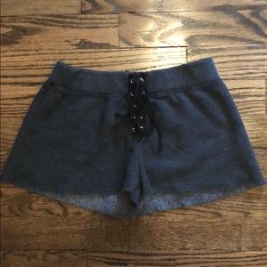 Girl’s Lace-Up Athletic Shorts
